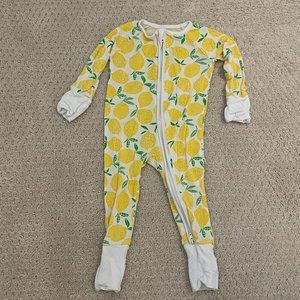 Little Sleepies Zippies Pajamas - Lemon